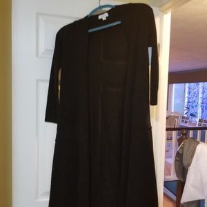 LuLaRoe Black Sarah XS